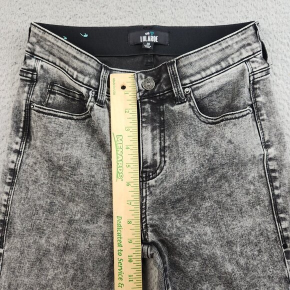 LuLaRoe Jeans Womens 26 Magic Waist Skinny Leg High Rise Stretch Casual Denim - Picture 5 of 8